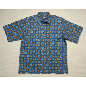 reyn spooner joe kealoha hawaiian shirt size m